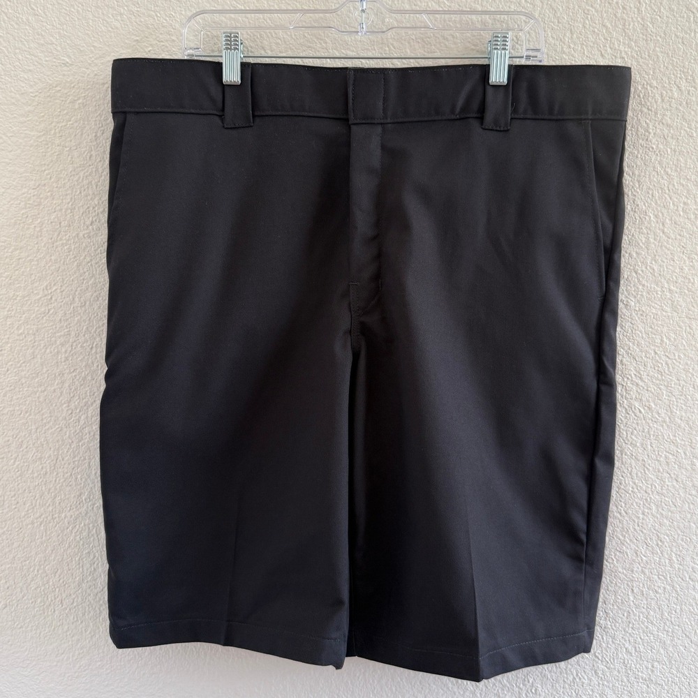 Dickies Flex Relaxed Fit Black Work Shorts Mens Multi-Use Pocket